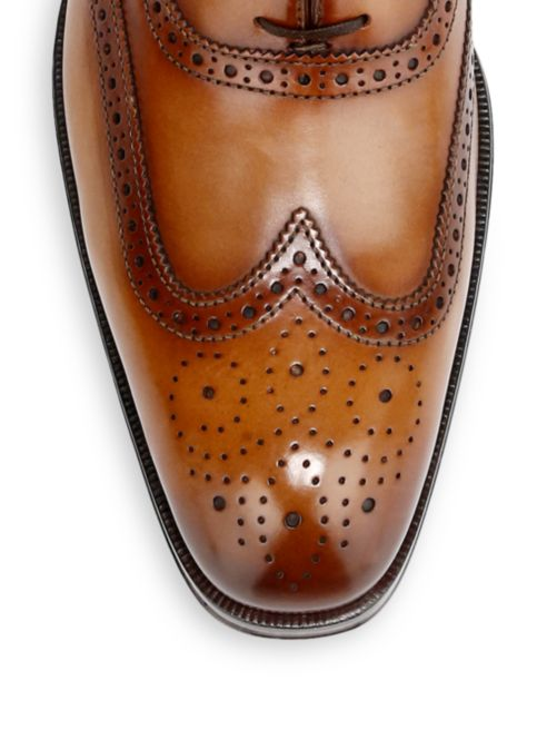 To Boot New York Timmons Wingtip Leather Brogues