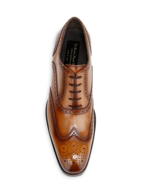 To Boot New York Timmons Wingtip Leather Brogues