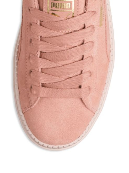 PUMA Rock Ridge Suede Platform Sneakers