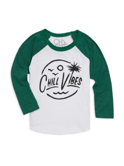 Chaser Little Boy's & Boy's Chill Vibes Long-Sleeve Tee