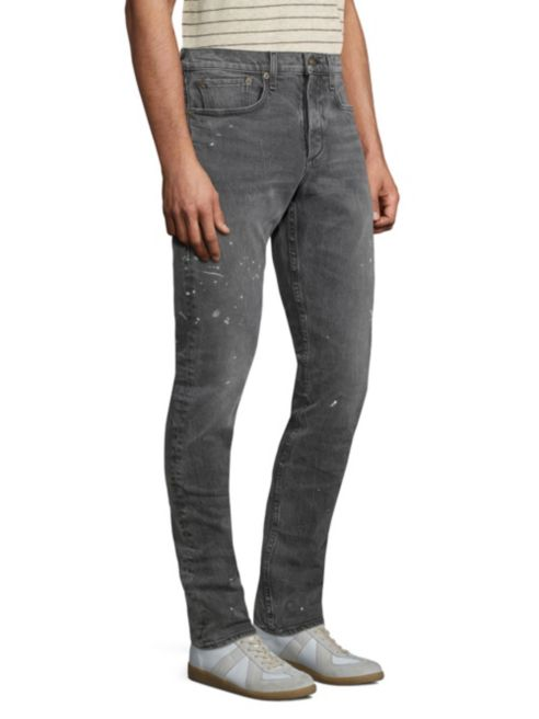 Rag & Bone Fit 1 Paint Splatter Jeans