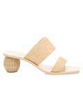 Cult Gaia Jila Bauble-Heel Wicker Mules