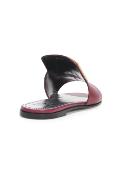 Givenchy 4G Flat Leather Sandals