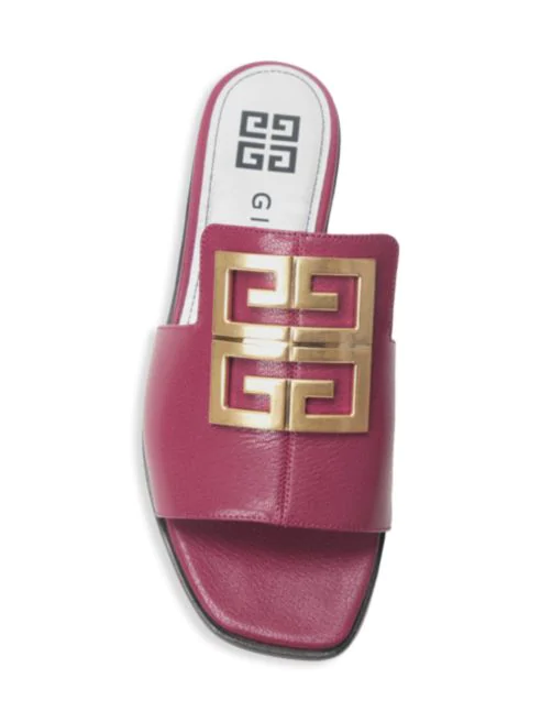 Givenchy 4G Flat Leather Sandals