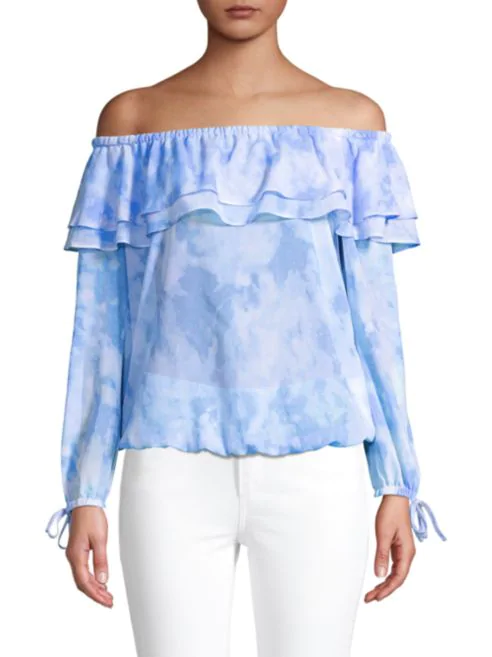 Michael Kors Breezy Off-The-Shoulder Top
