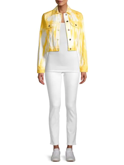 Michael Kors Tru Tie-Dye Denim Jacket