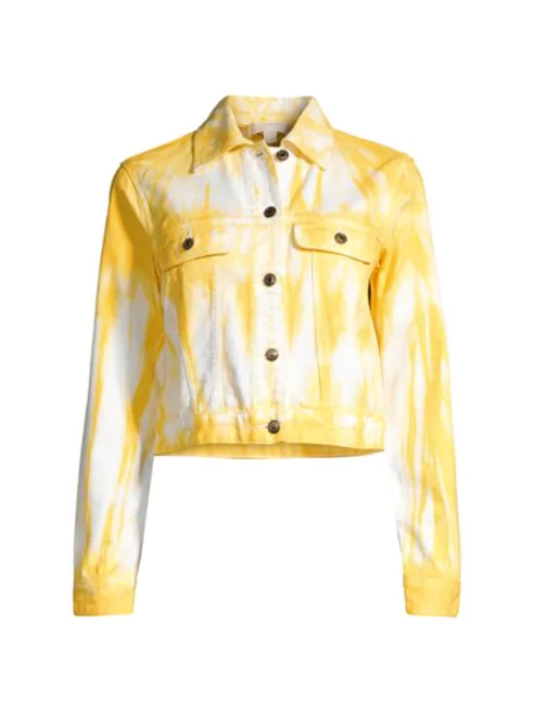 Michael Kors Tru Tie-Dye Denim Jacket