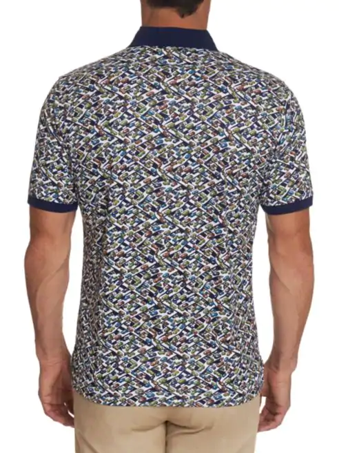 Robert Graham Traffic Jam Knit Polo