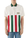 Gucci Web Striped Oversize Polo