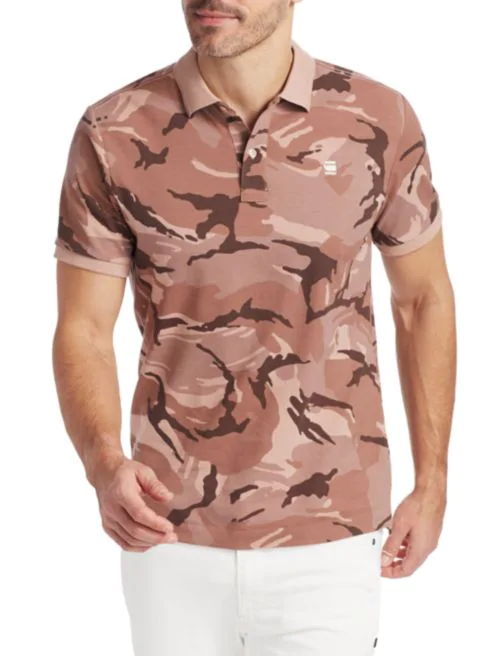 G-Star RAW Slim-Fit Camoflauge Polo