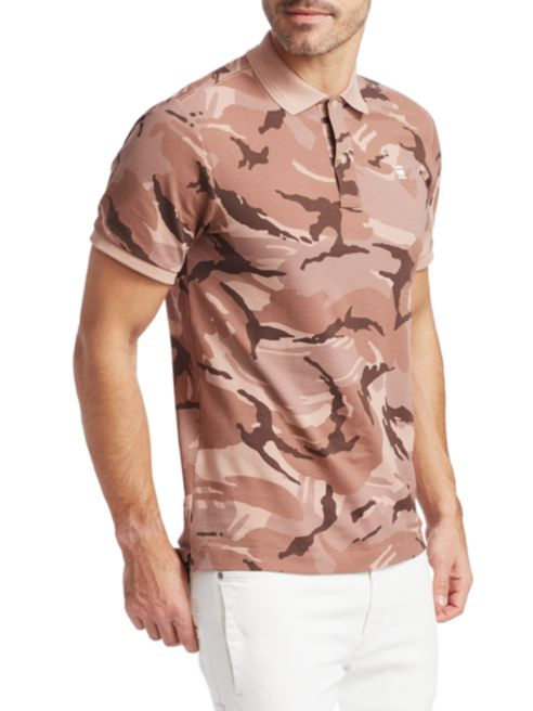 G-Star RAW Slim-Fit Camoflauge Polo