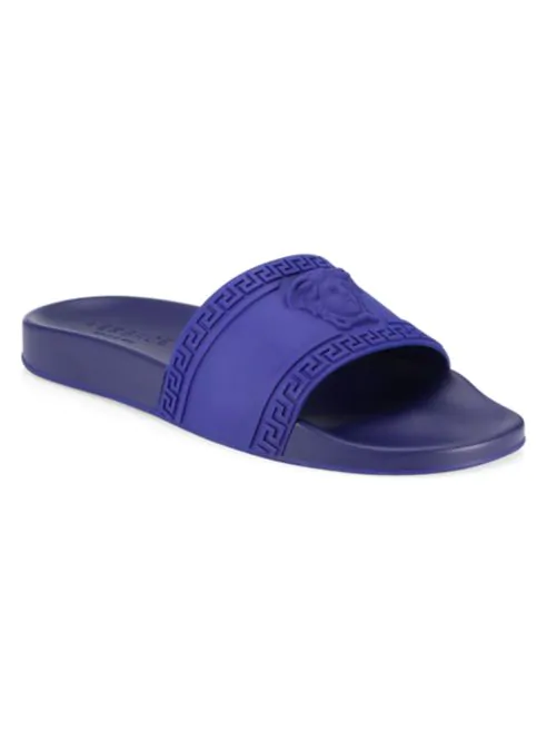 Versace Medusa Cardinal Slide Sandals