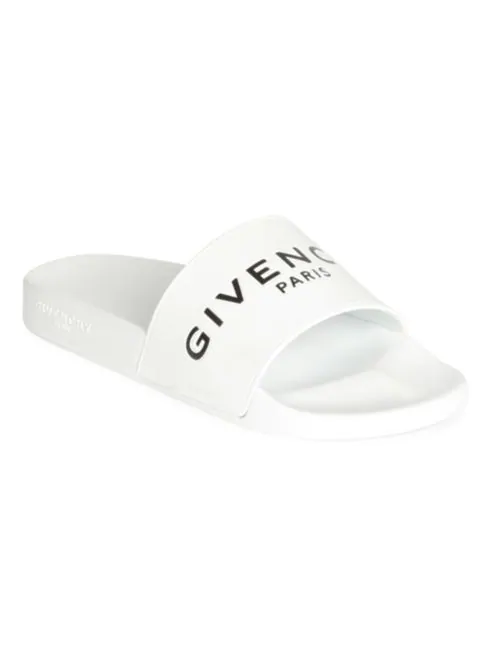 Givenchy Logo Rubber Slides