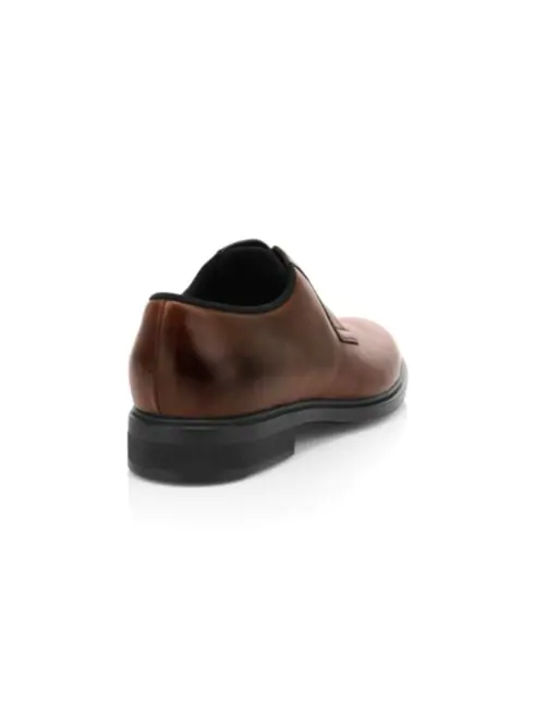 HUGO BOSS Thermo Regulation Leather Oxfords