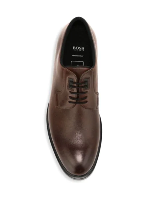 HUGO BOSS Thermo Regulation Leather Oxfords