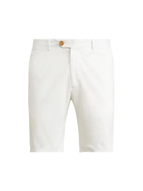 Ralph Lauren Purple Label Eaton Stretch-Cotton Shorts