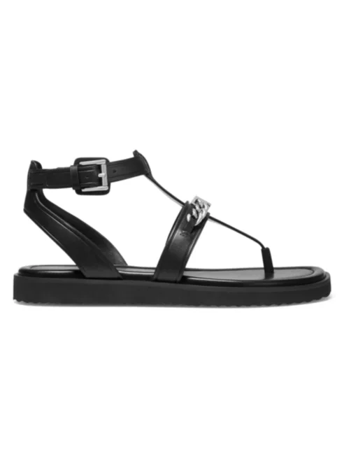 Michael Kors Farrow Leather Thong Sandals