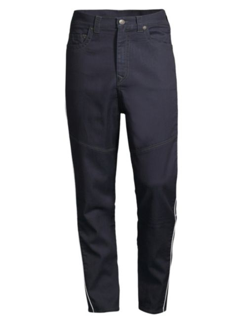 True Religion Marco Reflective Stripe Jeans