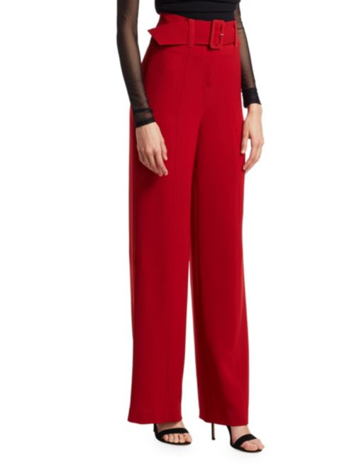 Cinq ? Sept Eliza Belted Crepe Pants