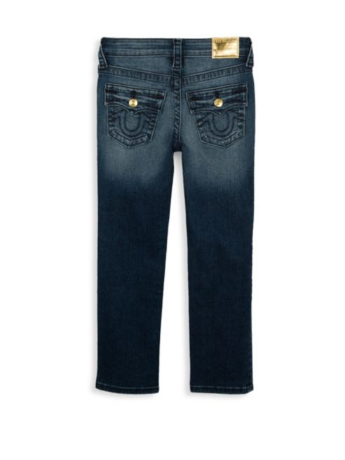 True Religion Toddler's, Little Boy's & Boy's Geno Single End Fade Jeans