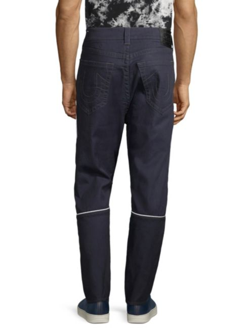 True Religion Marco Reflective Stripe Jeans