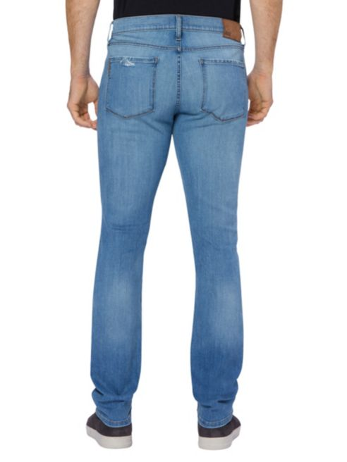 Paige Jeans Lennox Mullen Slim-Fit Deconstructed Jeans