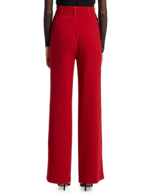 Cinq ? Sept Eliza Belted Crepe Pants