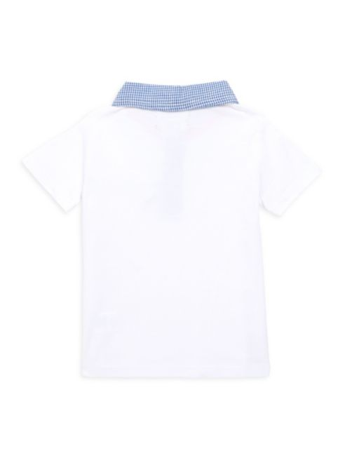 Andy & Evan Baby Boy's & Little Boy's Gingham Collar Polo