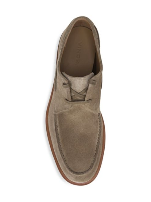 Vince Wellington Suede Derby Shoe