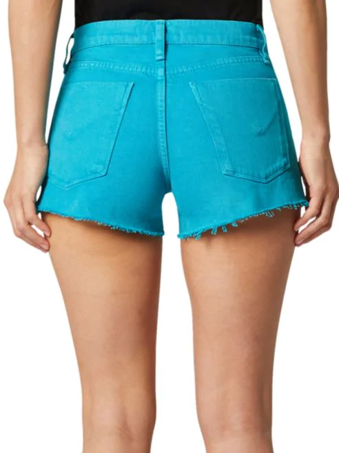 Hudson Jeans Gemma Mid-Rise Cut-Off Denim Shorts