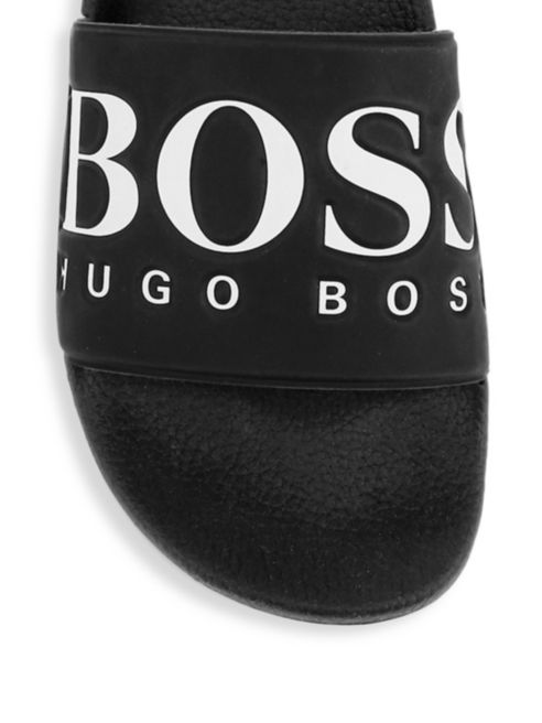 HUGO BOSS Solar Logo Slide Sandals