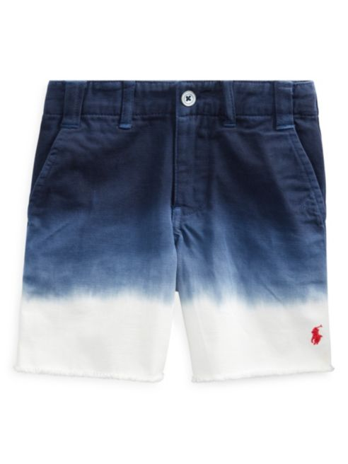 Ralph Lauren Little Boy's & Boy's Straight-Fit Dip-Dyed Cotton Chino Shorts