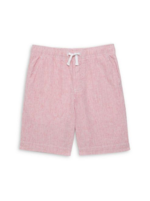 Vineyard Vines Little Boy's & Boy's Jetty Linen-Blend Shorts