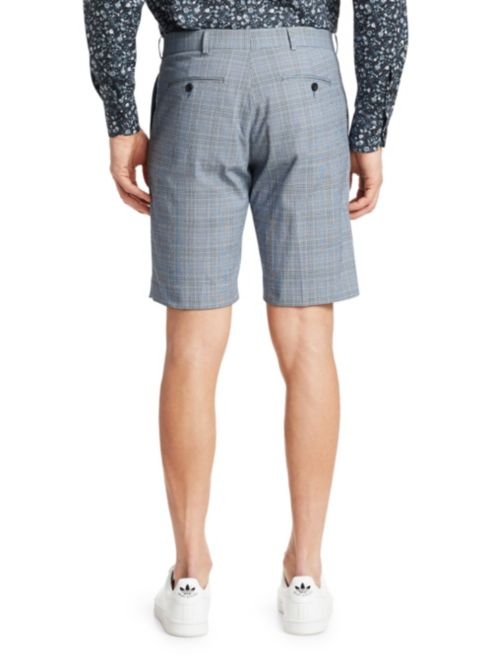 Saks Fifth Avenue Collection Plaid Seersucker Shorts