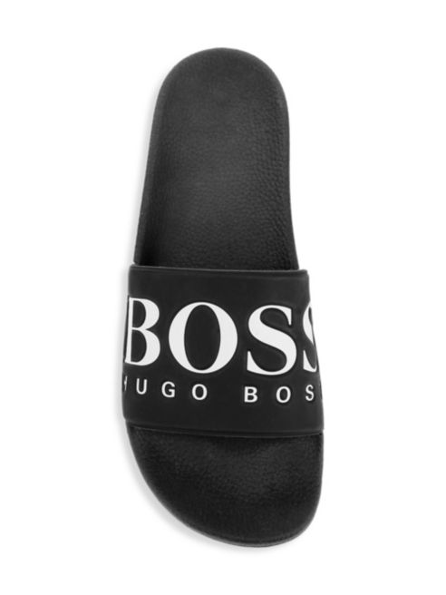 HUGO BOSS Solar Logo Slide Sandals