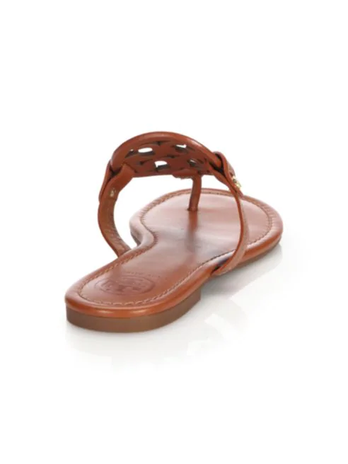 Tory Burch Miller Leather Thong Sandals