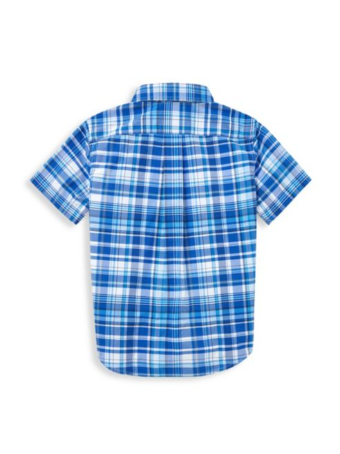 Ralph Lauren Little Boy's & Boy's Performance Poplin Collared Shirt