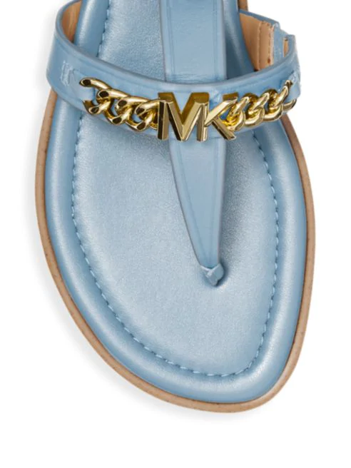 Michael Kors Farrow Leather Thong Sandals