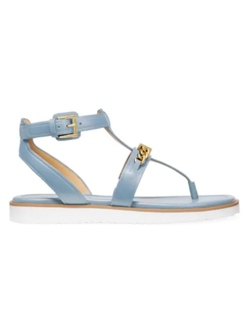 Michael Kors Farrow Leather Thong Sandals